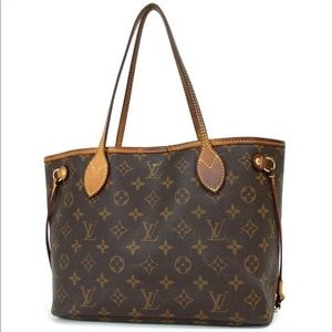 Louis Vuitton monogram neverful pm bag. .